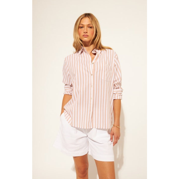 Chemise boutonnée John + Jenn Julio