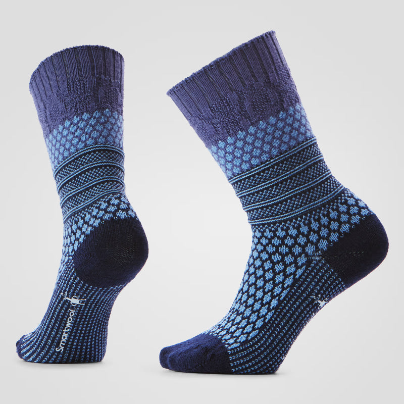 Chaussettes ras du cou Smartwool Everyday Popcorn Cable pour femme