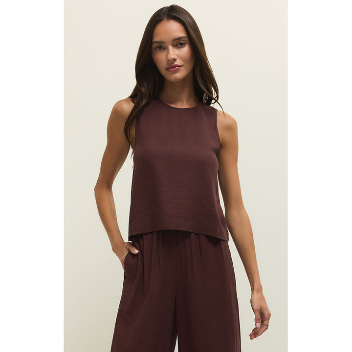 Débardeur court en lin Sloane de Z Supply