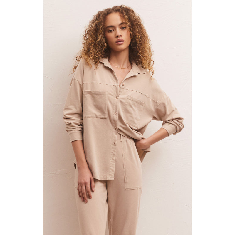 Z Supply Nicola Button Up Top