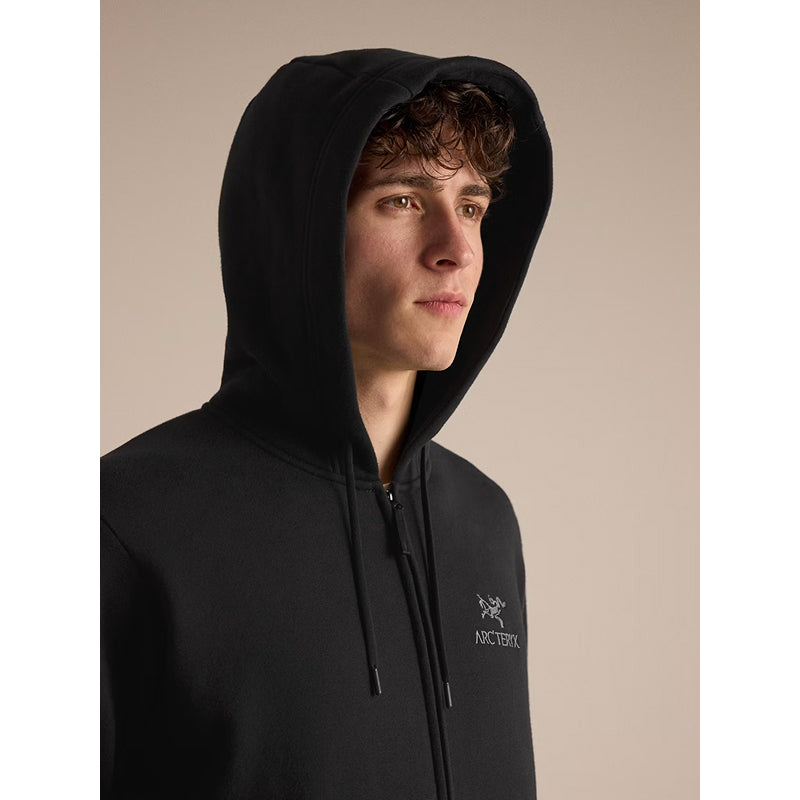 Veste polaire à capuche entièrement zippée pour homme Emblem Arc'teryx