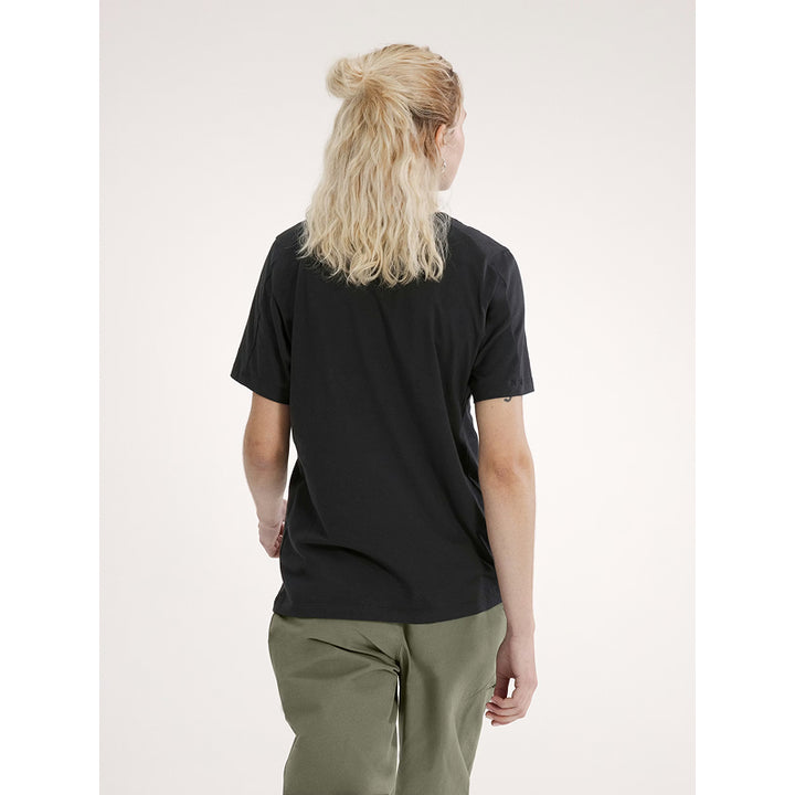 T-shirt à manches courtes ras du cou Kragg SL Cotton Emblem Arc'teryx pour femme