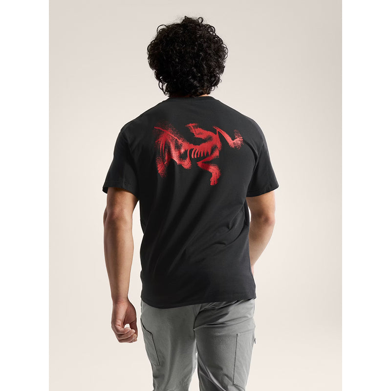 Chemise à manches courtes en coton Arc'teryx Kragg SL Blurred Bird pour homme