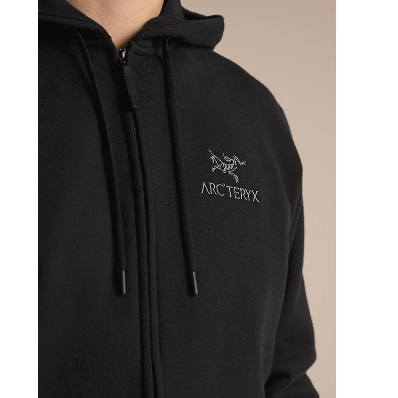 Veste polaire à capuche entièrement zippée pour homme Emblem Arc'teryx