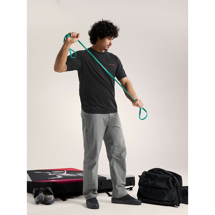 Chemise à manches courtes en coton Arc'teryx Kragg SL Blurred Bird pour homme