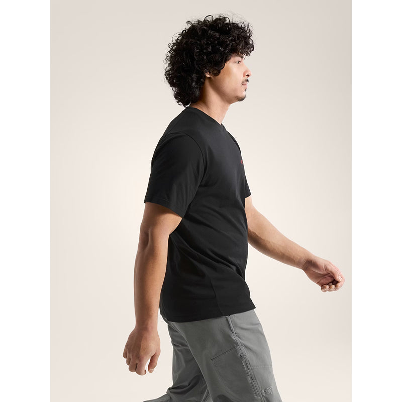Chemise à manches courtes en coton Arc'teryx Kragg SL Blurred Bird pour homme