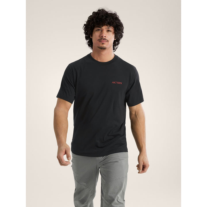 Chemise à manches courtes en coton Arc'teryx Kragg SL Blurred Bird pour homme
