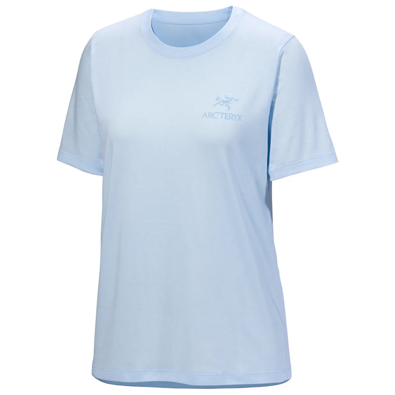 T-shirt à manches courtes ras du cou Kragg SL Cotton Emblem Arc'teryx pour femme