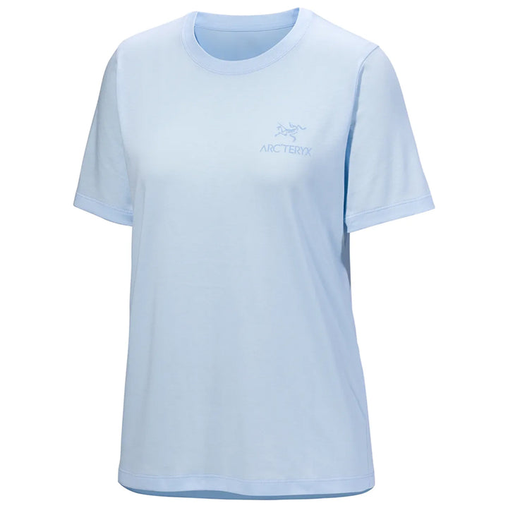 T-shirt à manches courtes ras du cou Kragg SL Cotton Emblem Arc'teryx pour femme