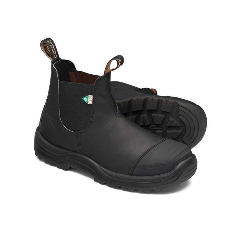 Blundstone 168 - Work & Safety Rubber Toe Cap Boot - Black