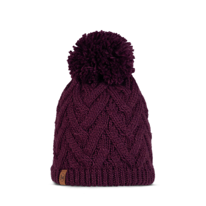 Buff Knitted &amp; Fleece Beanie - Caryn