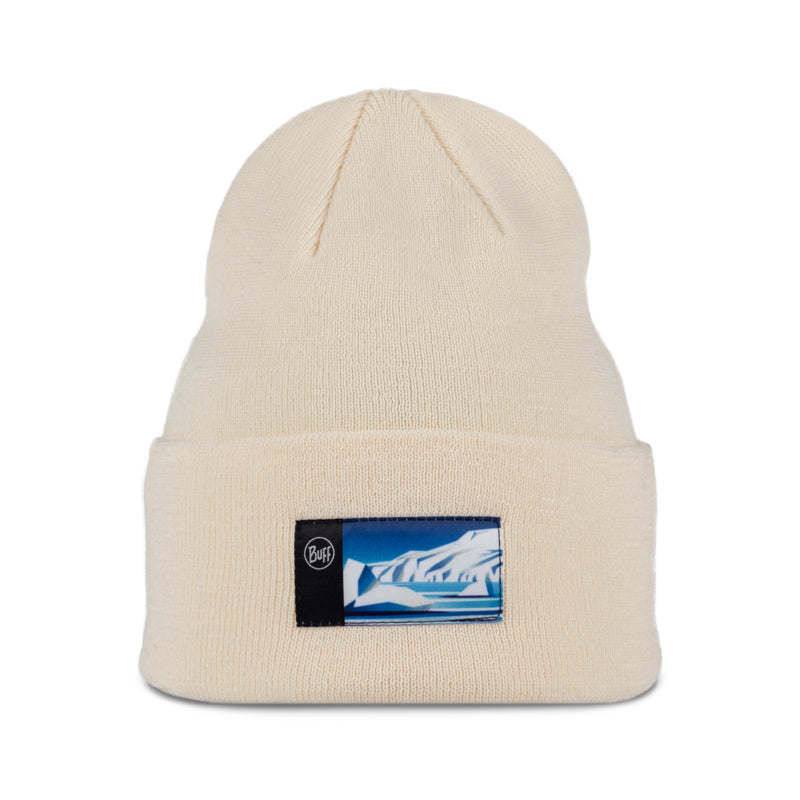 Bonnet en tricot beige - Lilon Gem