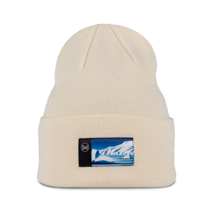 Bonnet en tricot beige - Lilon Gem