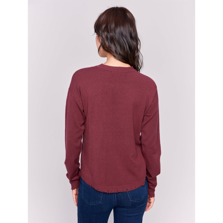 Charlie B Round Hem Sweater