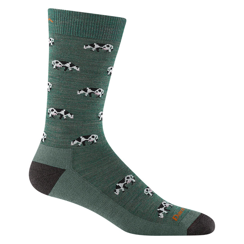 Chaussettes légères Darn Tough Dairy Air Crew pour homme