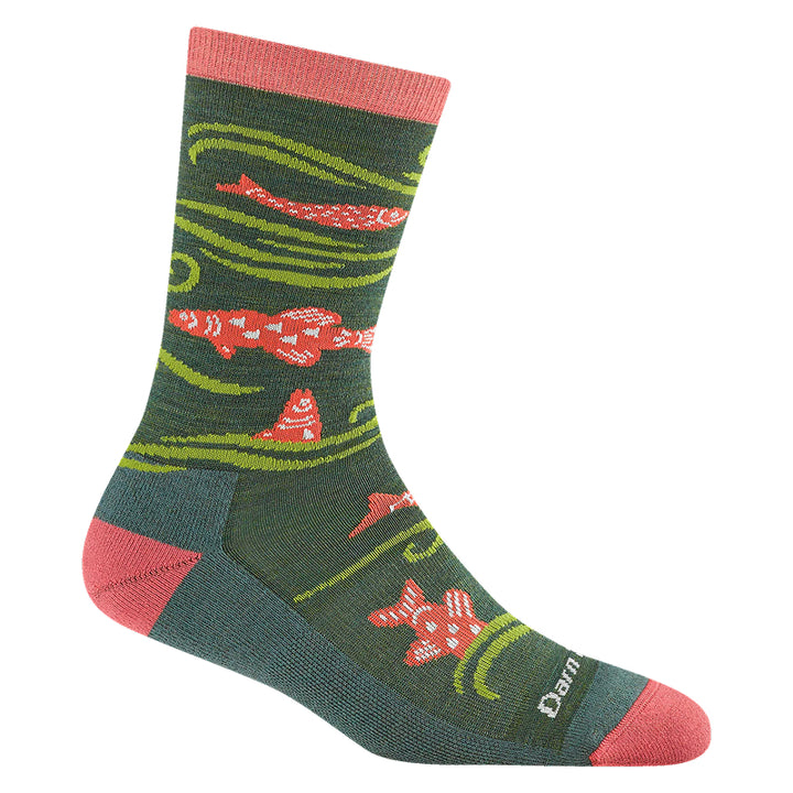 Chaussettes légères lifestyle Homer Crew Darn Tough pour femme