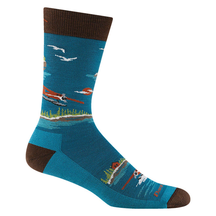 Chaussettes légères lifestyle mi-mollet homme Darn Tough Float Boat