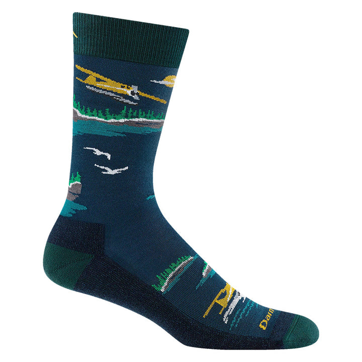 Chaussettes légères lifestyle mi-mollet homme Darn Tough Float Boat