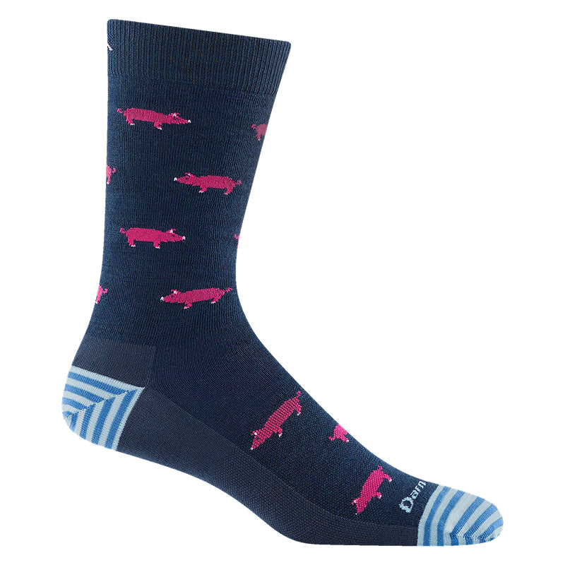 Chaussettes légères Truffle Hog Crew de Darn Tough pour homme
