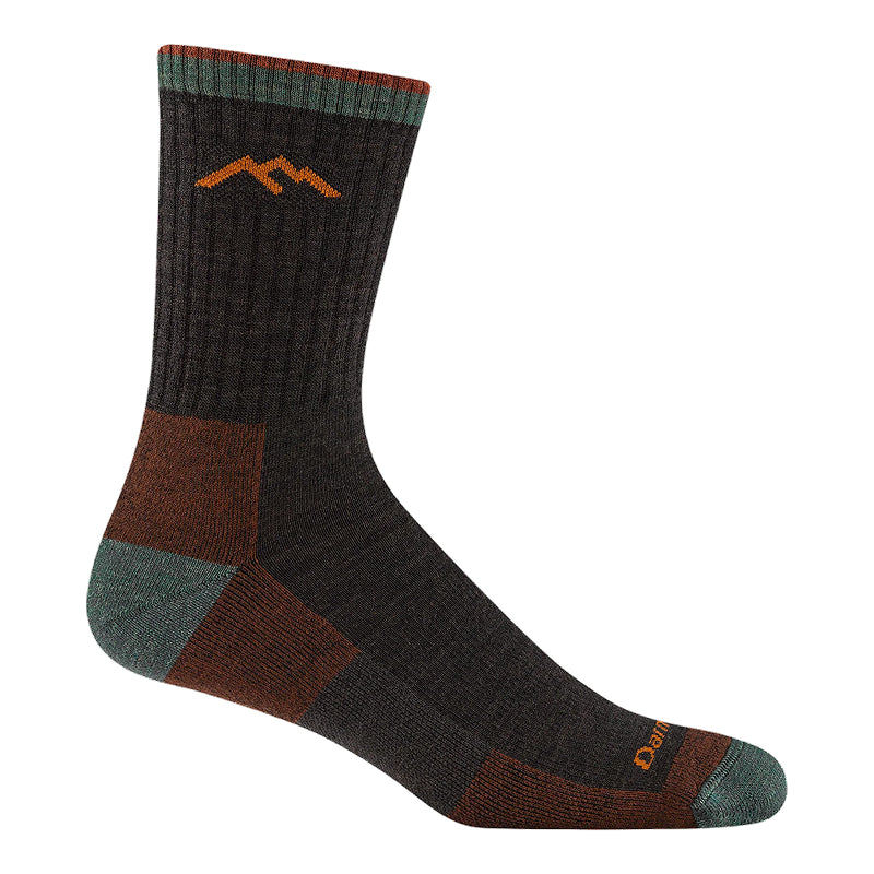 Darn Tough Hiker Micro Crew Midweight avec chaussettes coussinées pour hommes