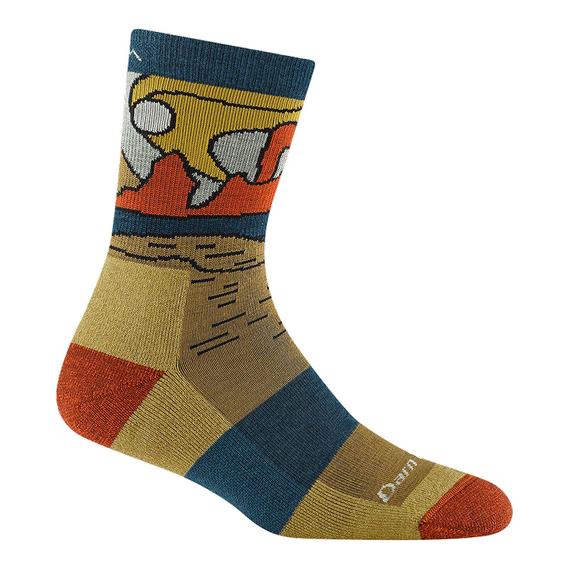 Chaussettes de randonnée mi-lourdes micro-crew Celeste Darn Tough pour femme