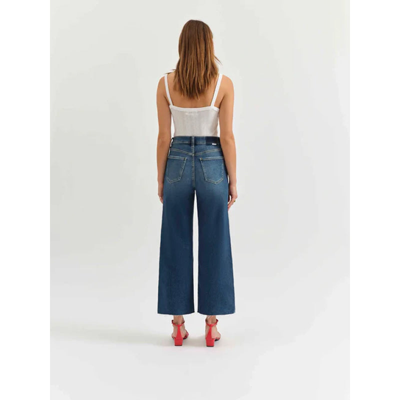 Daze Denim Pleaser taille haute large cheville - Uptown