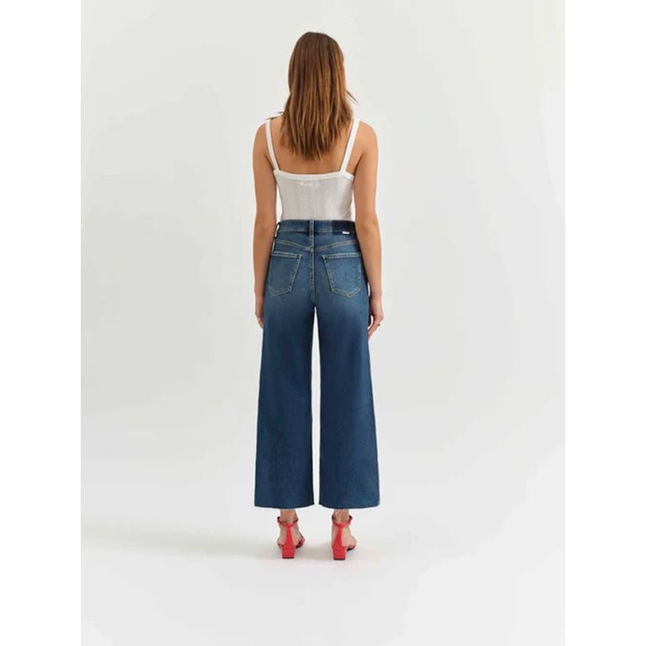 Daze Denim Pleaser taille haute large cheville - Uptown