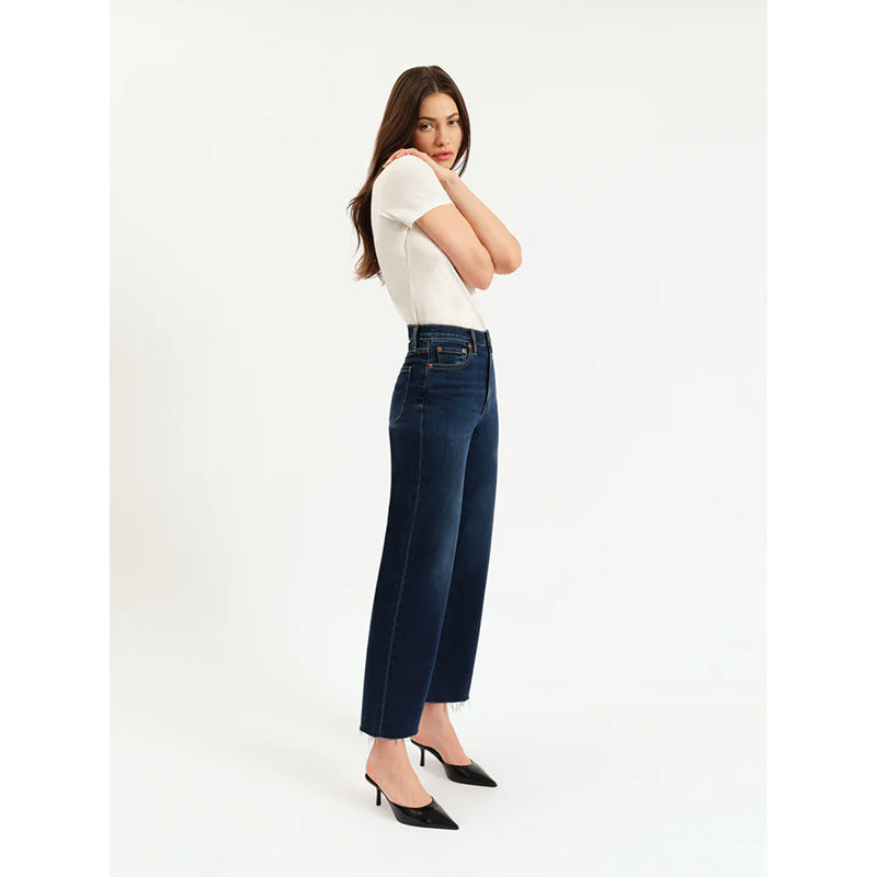 Daze Denim Pleaser taille haute coupe large cheville - Magic Hour