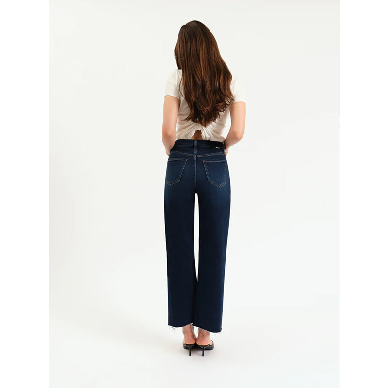 Daze Denim Pleaser taille haute coupe large cheville - Magic Hour