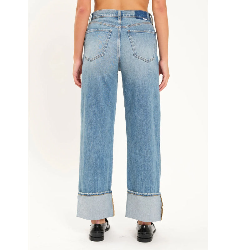 Daze Denim Eastside High Rise Loose - Rush Hour