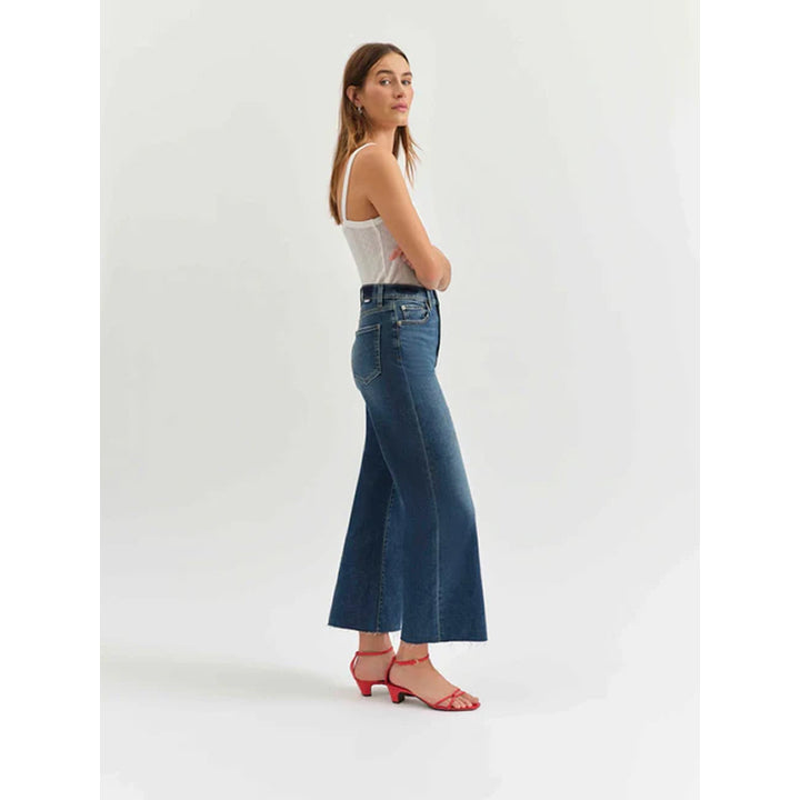 Daze Denim Pleaser taille haute large cheville - Uptown