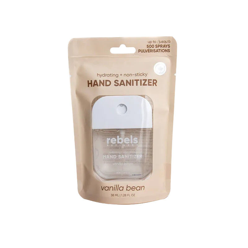 Rebels Refinery Vanilla Bean Pocket Hand Sanitizer