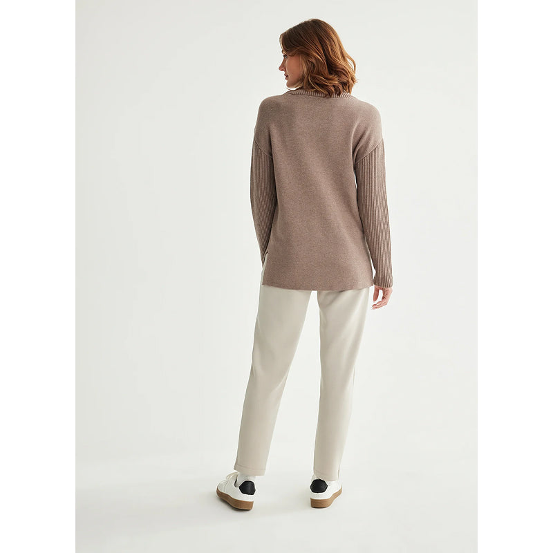 Pull Col Roulé Femme Fig Luna