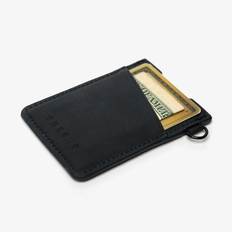 Thread Black Vertical Wallet