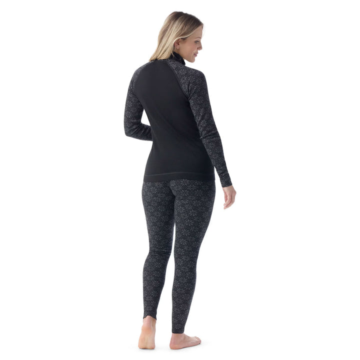 Haut technique 1/4 zippé Smartwool Classic Thermal Merino pour femme, en boîte