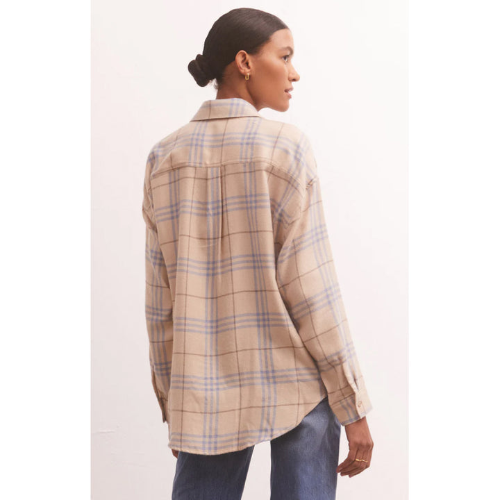 Z Supply River Plaid Button Up