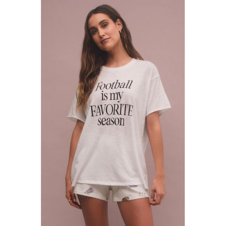 Z Supply Boyfriend Football Tee