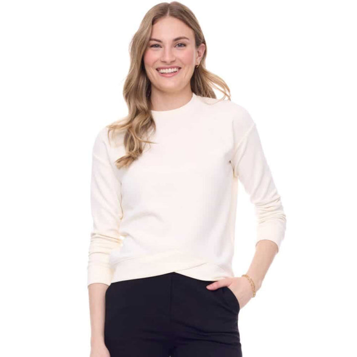 Tyler Madison Naomi Verted V-Hem Modal Top