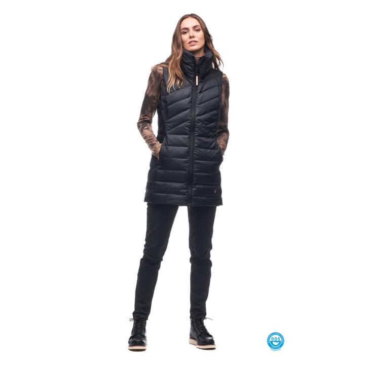 Indyeva Kapa Gilet long en duvet