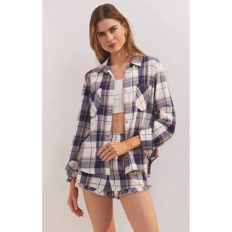 Z Supply Country Side Plaid Shirt