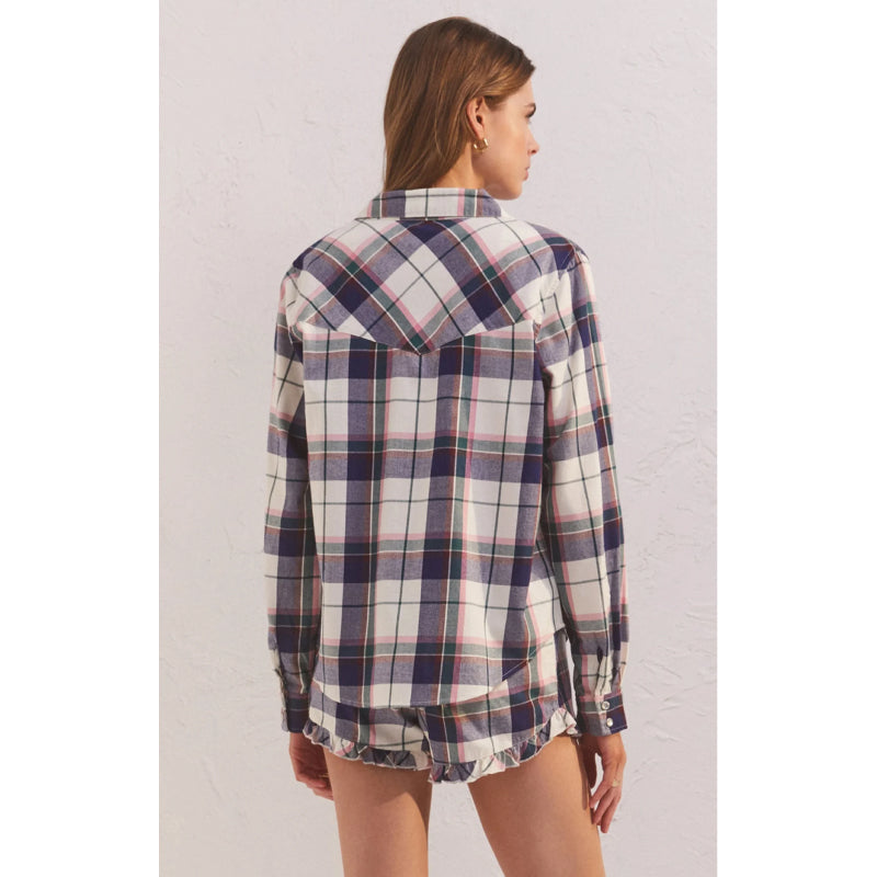 Z Supply Country Side Plaid Shirt