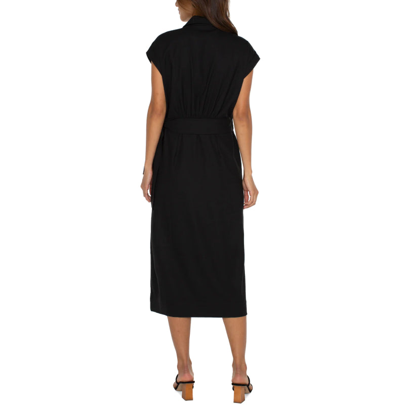 Liverpool Collared Wrap Dress