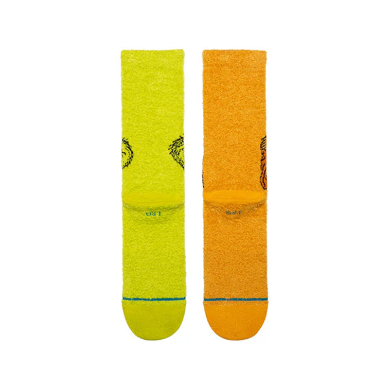 Chaussettes d'équipage Grinch et Max Stance