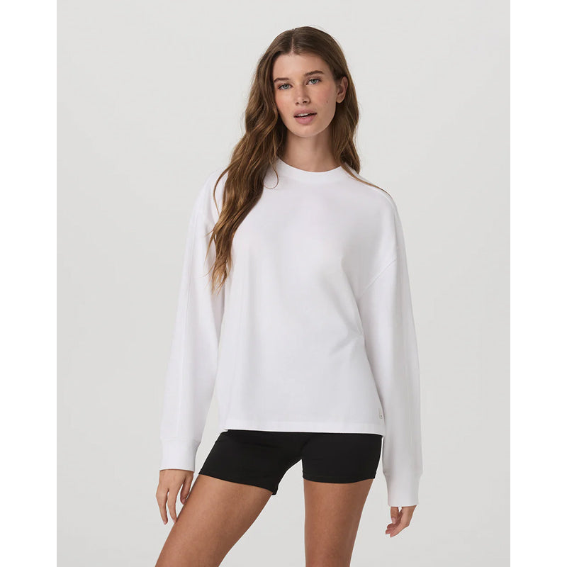 T-shirt à manches longues en coton épais Vuori pour femme