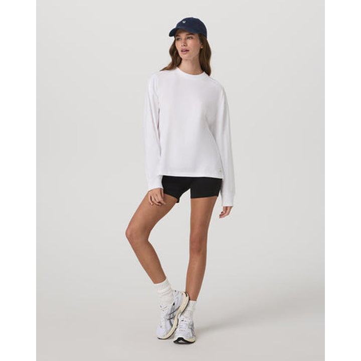 T-shirt à manches longues en coton épais Vuori pour femme