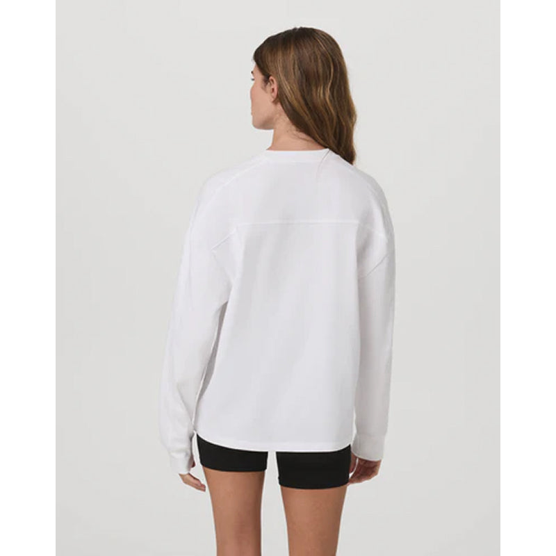 T-shirt à manches longues en coton épais Vuori pour femme