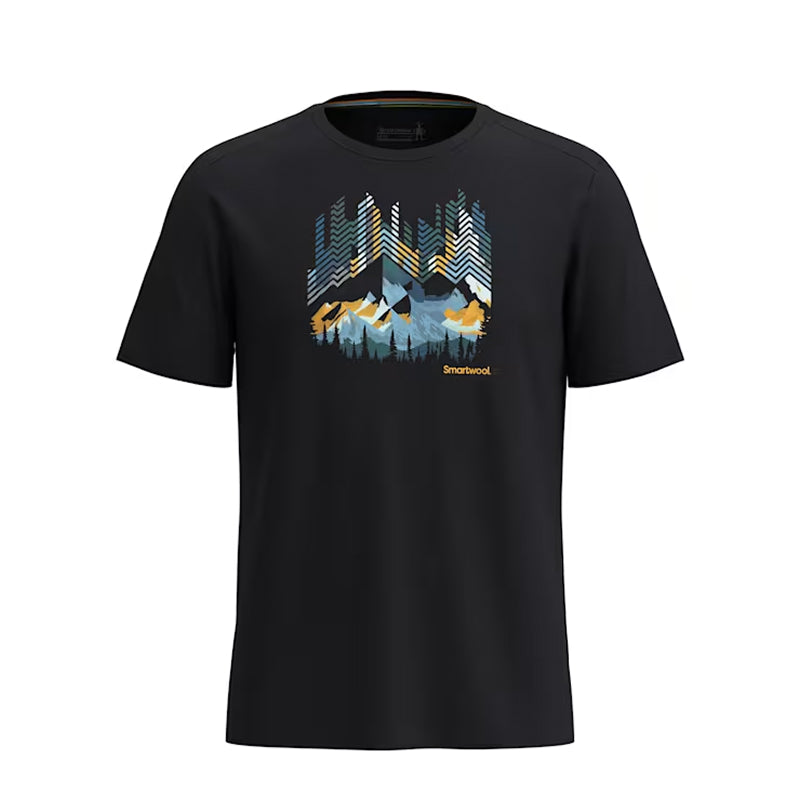 T-shirt graphique à manches courtes Vital Peaks Active Smartwool pour homme