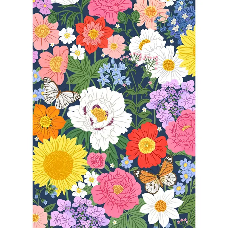 Villager Puzzles - Fleurs de minuit | Puzzle de 500 pièces