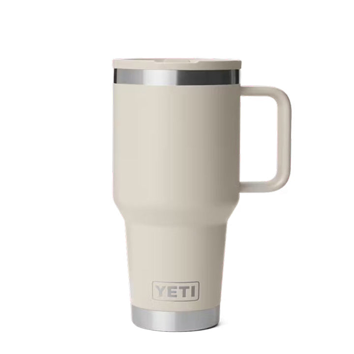 Yeti Rambler Gobelet de voyage 30 oz avec couvercle paille de couleur assortie