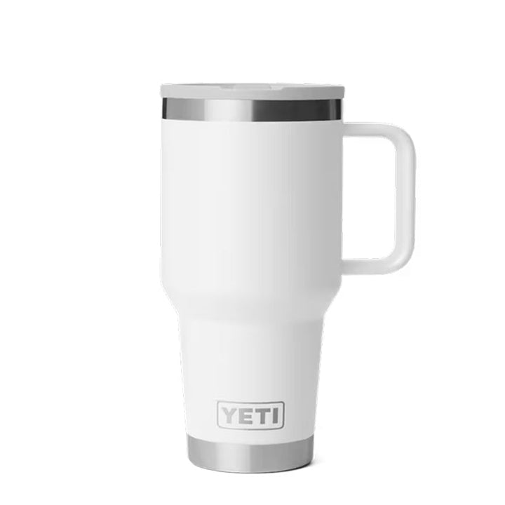 Yeti Rambler Gobelet de voyage 30 oz avec couvercle paille de couleur assortie